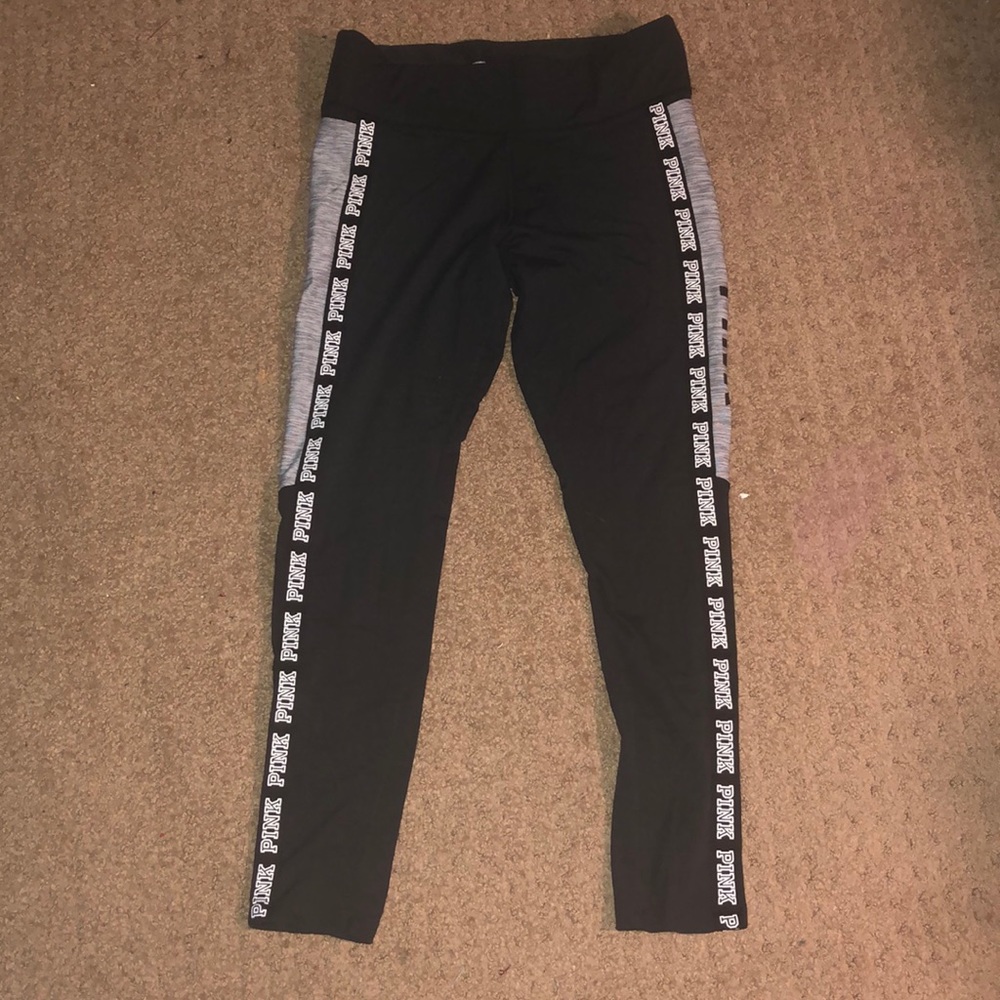 Black Victorious Secret Pink leggings